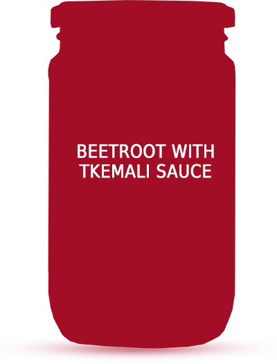 Beetroot with Tkemali Sauce